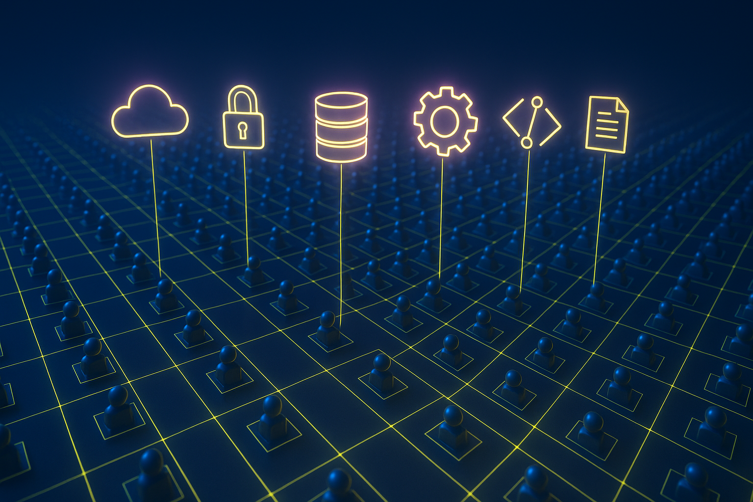 The agentic mesh — an orderly grid of agents and the infrastructure primitives they use